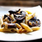 Pasta with Whiskey, Wine & Mushrooms (PW)
