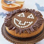 Pumpkin Toffee Crunch Cheesecake