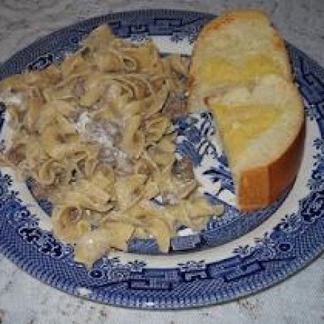 Easy Beef Stroganoff