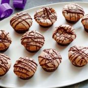 Mini Chocolate-Meringue Cupcakes