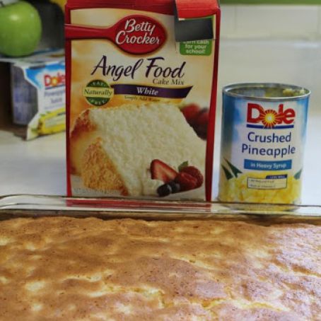 Pineapple Angel Food Cake