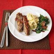 Meatloaf and Baked Mashed Potatoes