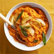 White Cheddar Mashed Sweet Potatoes