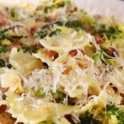 Farfalle with Guanciale Arugula and Truffles