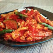 Ojingeo Bokkeum (Korean Spicy Stir-fried Squid)