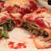Spinach Pinwheel Lasagna