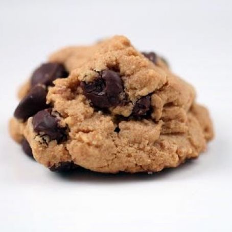 Flourless Peanut Butter Chocolate Chip Cookies