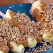 Crunchy Monkey Peanut Butter-Banana Sticks