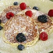 Four Seasons' Lemon-Ricotta Poppy Seed Pancakes
