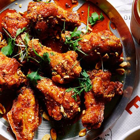 Crab Fat–Caramel Wings