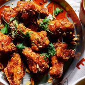 Crab Fat–Caramel Wings