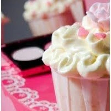 Coconut Buttercream Frosted Cupcake