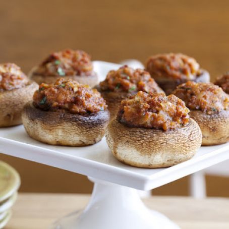 Stuffed Mushrooms (Hongos Rellenos de Chorizo)