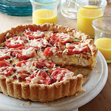 Kentucky Hot Brown Tart