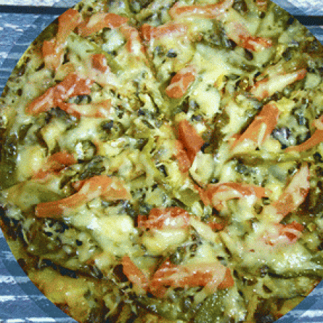 Rocco DiSpirito's Spinach Pizza Crust