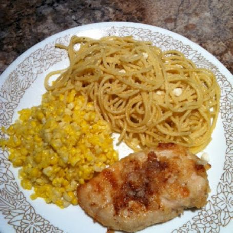 Baked Parmesan Chicken/Vicky