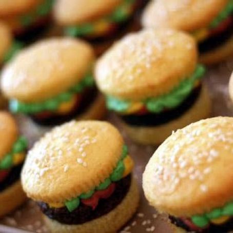 Cheeseburger Cupcakes
