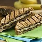 Grilled Banana and Nutella Panini