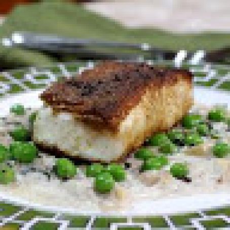 Halibut with Coconut Sauce