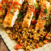 Coconut Chicken with Pineapple Fried Quinoa