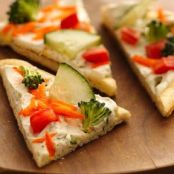 Easy Crescent Veggie Pizza