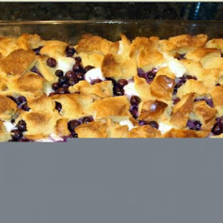 Blueberry Creme French Toast Casserole