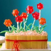 Flower Cake (Sunshine Cake)