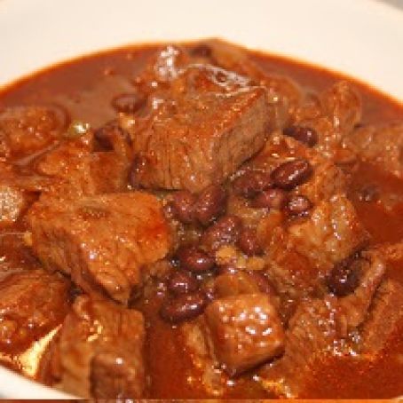 DAVE’S FCD’S BLACK BEAN and SIRLOIN CHILI