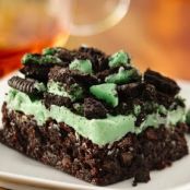 Fudge-Mint Cookie Bars