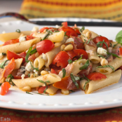 Summer Pasta Salad with Gorgonzola