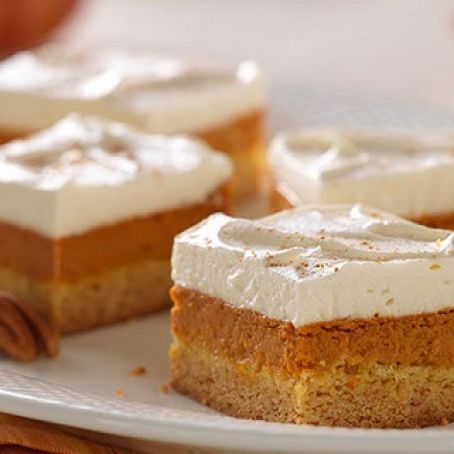 Maple-Pumpkin Pie Bars