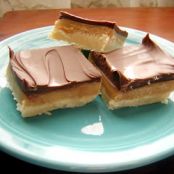 Caramel Shortbread Squares