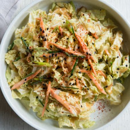 Creamy Miso Slaw