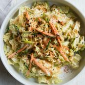 Creamy Miso Slaw