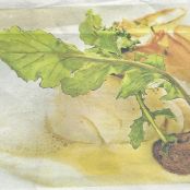 Poached Salt Cod, Potato, Onion and Olive Stew