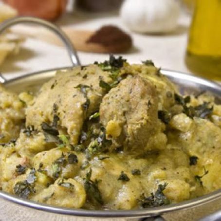 Trinidadian Chicken and Potato Curry