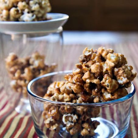 Maple Popcorn Balls