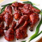 Barbecued Chicken Drumsticks
