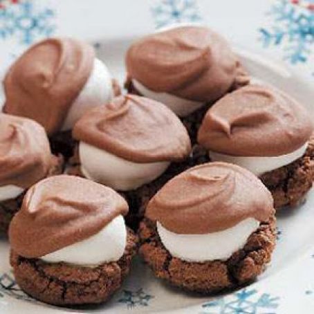 Cocoa Marshmallow Cookies
