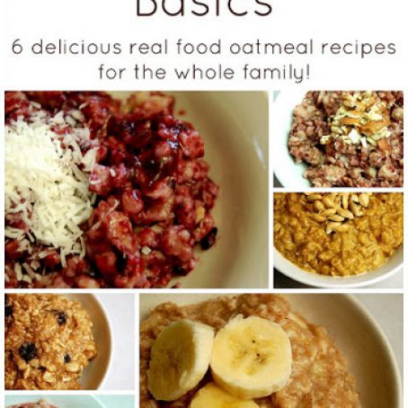 Oatmeal- Basic Plain Soaked