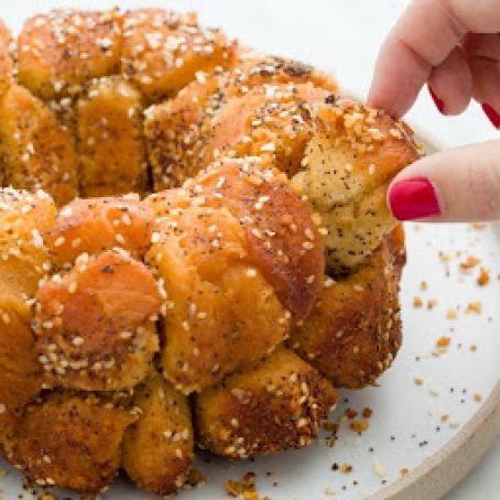 Everything Bagel Monkey Bread