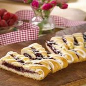 Raspberry Breakfast Braid