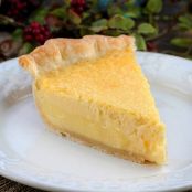 Old Fashioned Buttermilk Lemon Pie