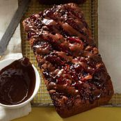 Dark Chocolate-Raspberry Banana Bread