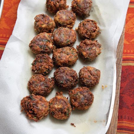 Zucchini Fritters (Kolokitho Keftedes)