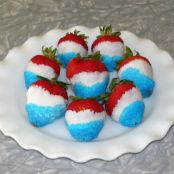 Red White & Blue Strawberries