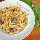 Creamy Shrimp and Mushroom Pasta