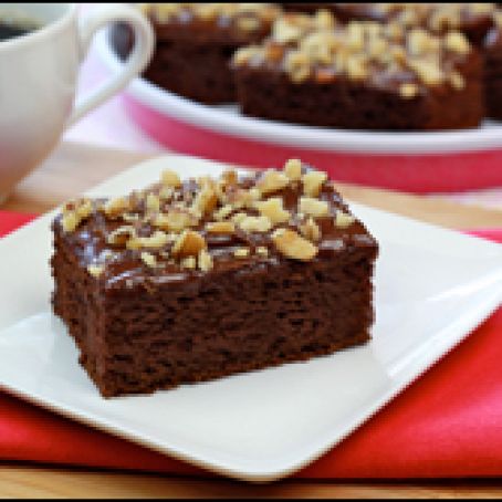 HG's Fudgy Frosted Walnut Brownies