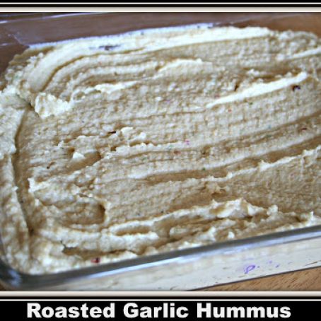 Roasted Garlic Hummus