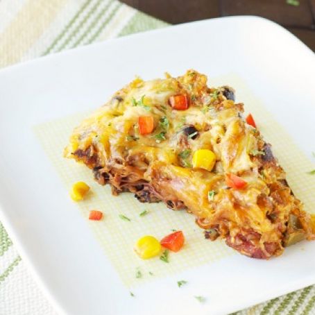 Crockpot Spicy Taco Casserole